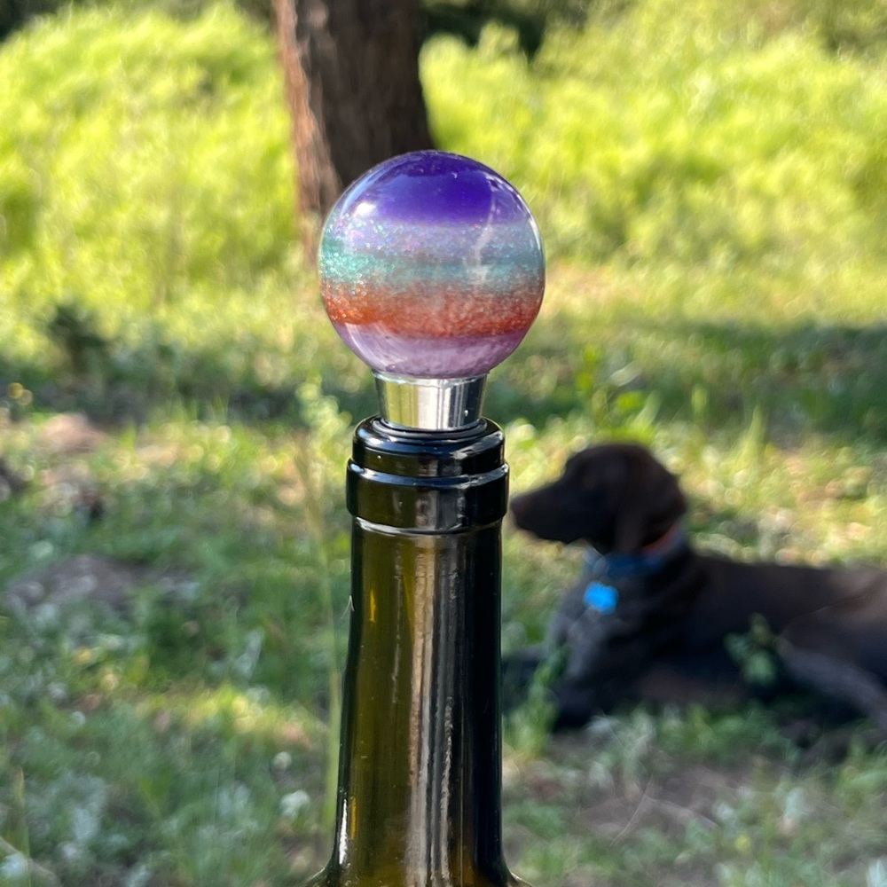 ⭐️Multi-colored resin stopper⭐️